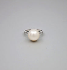  'Tanara' Pearl and Diamond Ring