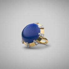  'Apus' Lapis Lazuli Ring