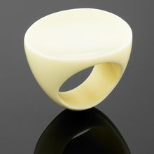  'Lily' Ivory Resin Ring