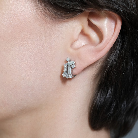 'Russe' Diamond Earrings - 1.38ct