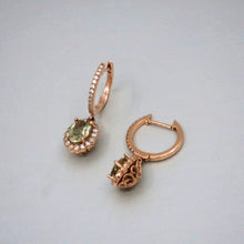  Zultanite and Diamond Earrings