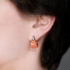 'Krest' Coral Earrings