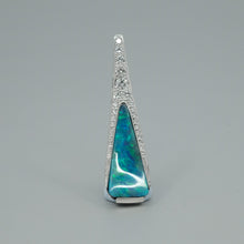  Caelum Boulder Opal and diamond Pendant