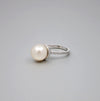 'Tanara' Pearl and Diamond Ring