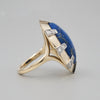 'Apus' Lapis Lazuli Oval Ring