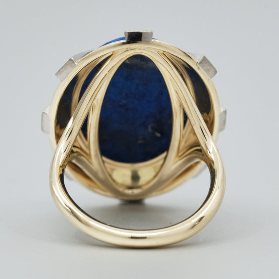 'Apus' Lapis Lazuli Oval Ring