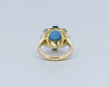 'Apus' Turquoise and Diamond Ring