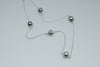 'Lacerta' Tahitian Pearl & Diamond Necklace