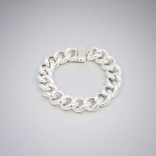  Marcello Small Curb Link Bracelet in Silver