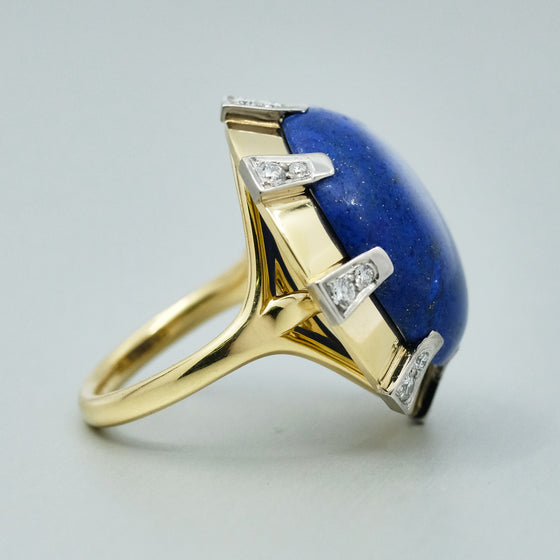 'Apus' Lapis Lazuli Ring