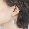 'Vine' Coloured Stone Earrings