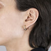 Estate - 9ct Rose gold Hoop Earrings