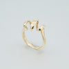 'Lyra' Ring in Yellow Gold