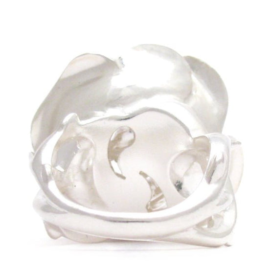 'Rose' Silver Ring