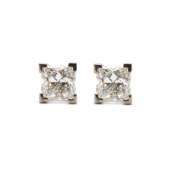 'Vela' Diamond Stud Earrings