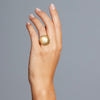 'Apus' Diamond Ring in Yellow Gold
