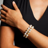 'Caelum' Double Row South Sea Pearl Bracelet