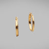 'Bundova' Split Earrings in Yellow Gold