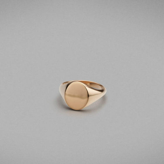 'Signet' Ring in Rose Gold
