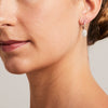 'Mignon' Diamond Drop Earrings in Platinum
