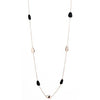 'Marcello' Two-Tone Wedge Necklace