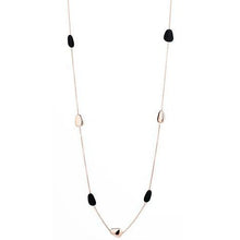  'Marcello' Two-Tone Wedge Necklace