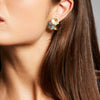 'Krest' Multi Gemstone Earrings