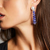 'Dorado' Tanzanite and South Sea Pearl Earrings