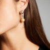 'Dorado' Cultured Tahitian and Australian South Sea Pearl Earrings