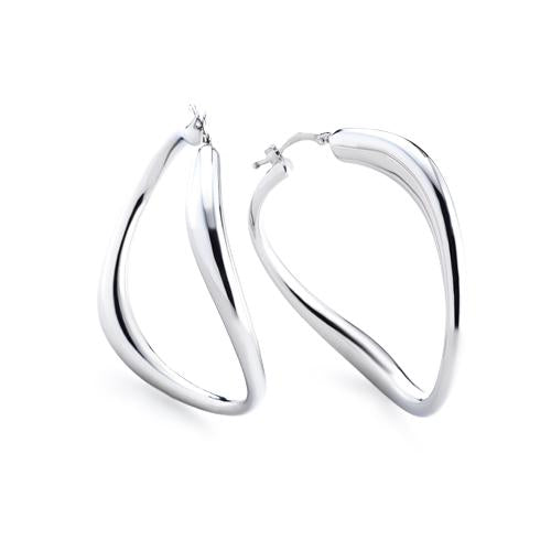 'Marcello' Twisted Hoops