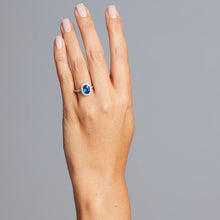  'Valentin' Kyanite and Diamond Ring