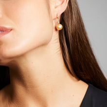  'Vine' Cultured South Sea Pearl Drop Earrings