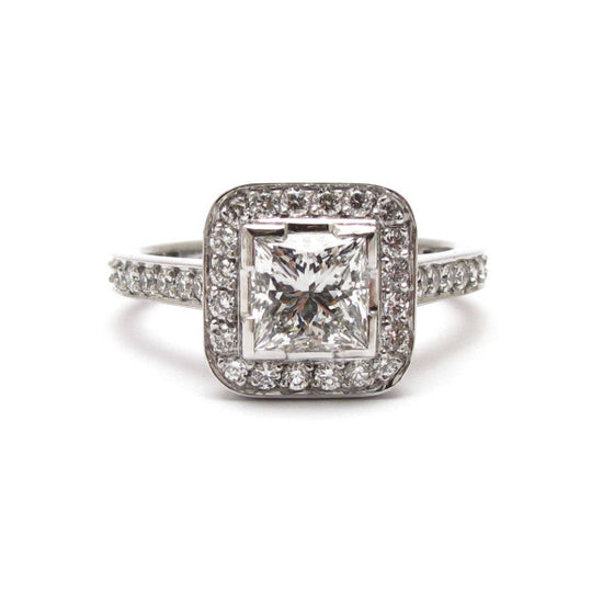 'Sitara' Princess Cut Diamond Ring